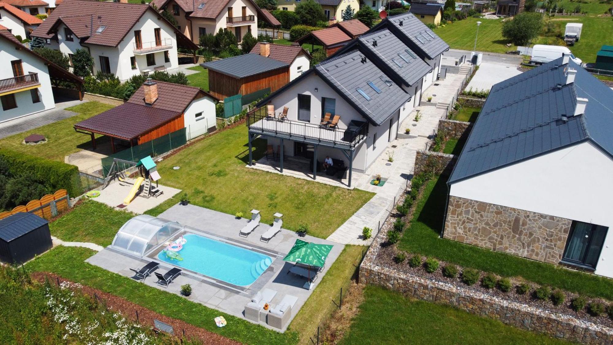 Apartmanove Domy Lipno 1 Frymburk Kültér fotó